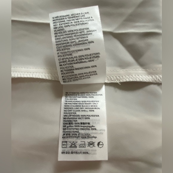 H&M white satin oversized dress — NWT - Picture 12 of 12